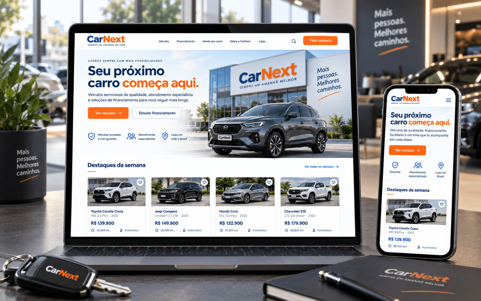 Prévia do projeto CarNext